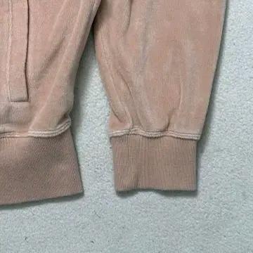 GUESS 크롭 후드집업 피치 XS 4