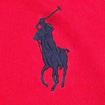 POLO RALPH LAUREN 빅포니 하프 집업 니트 레드 XL 3