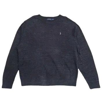 POLO RALPH LAUREN 라운드넥 니트 그레이 L 2