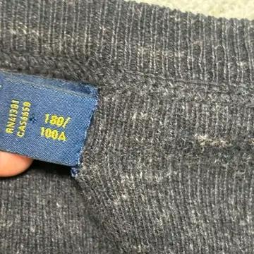 POLO RALPH LAUREN 라운드넥 니트 그레이 L 6