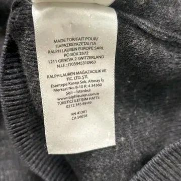 POLO RALPH LAUREN 라운드넥 니트 그레이 L 8