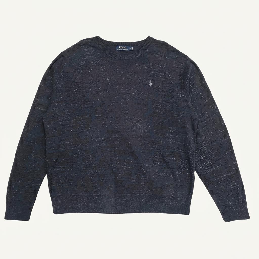 POLO RALPH LAUREN 라운드넥 니트 그레이 L 1