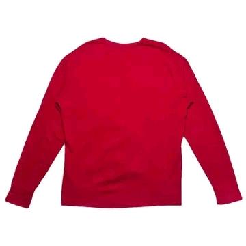 POLO RALPH LAUREN 크루넥 와플 롱슬리브 레드 M 7