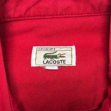 LACOSTE 블루종 레드 FREE 6