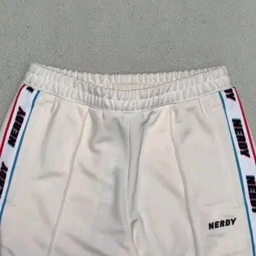 [새상품] NERDY 트랙 트레이닝 팬츠 크림 M 5