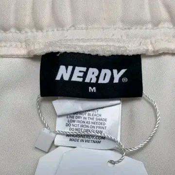 [새상품] NERDY 트랙 트레이닝 팬츠 크림 M 6