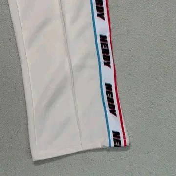 [새상품] NERDY 트랙 트레이닝 팬츠 크림 M 4
