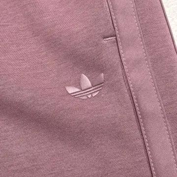 ADIDAS 스트라이프 와이드 팬츠 핑크 S 3