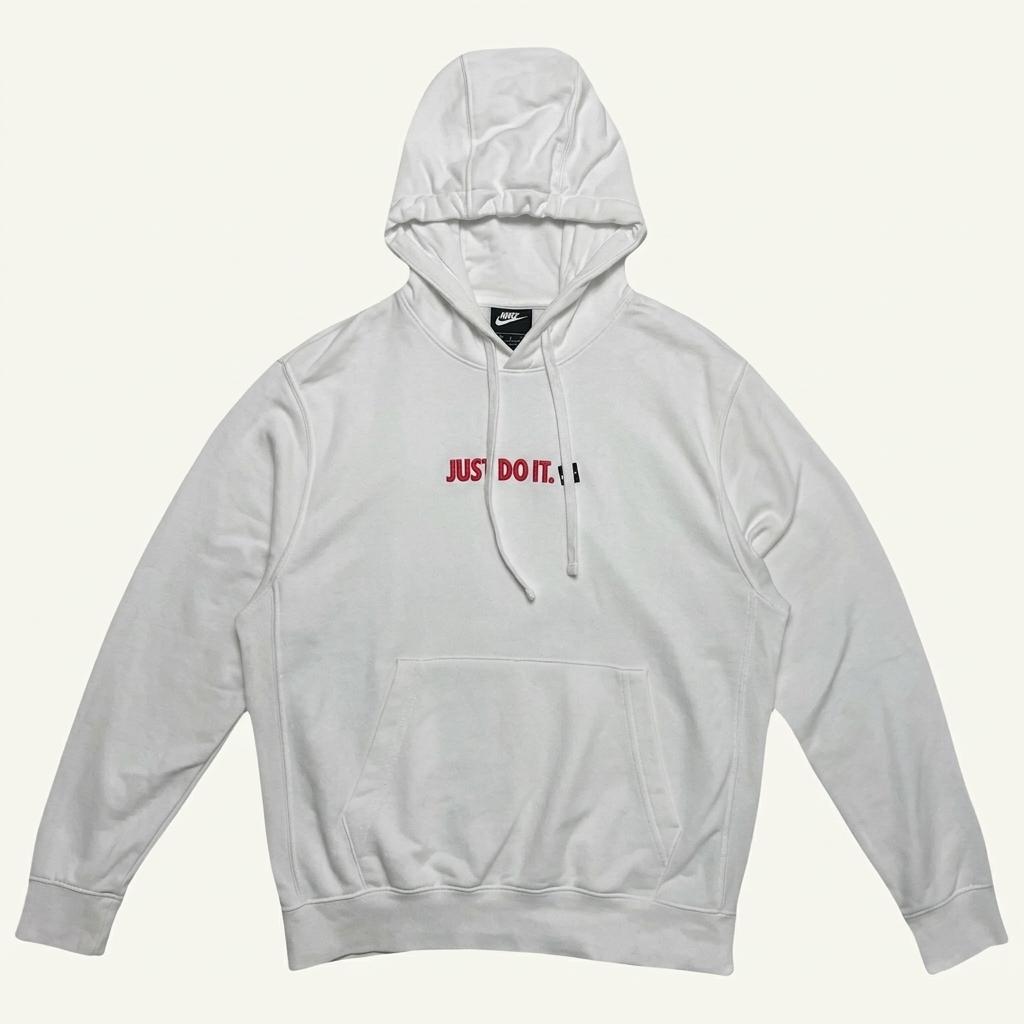 나이키 스포츠웨어 JDI 크루넥 후드티 화이트 M 1