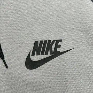 나이키 테크 플리스 풀집업 후드 자켓 그레이 L 3