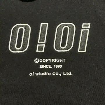 오아이오아이 컬렉션 시그니쳐 후드 블랙 M 3