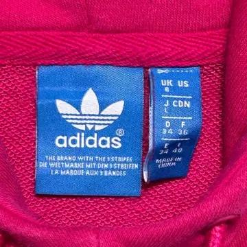 아디다스 파이어버드 후드티 핑크 UK 8 5