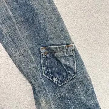 써스데이 아일랜드 크롭 데님자켓 S 4