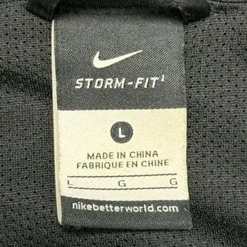 나이키 스우시 스톰 핏 풋볼 바람막이 블랙 L 5