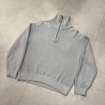 키뮤어 하프넥 풀오버 반집업 니트 2