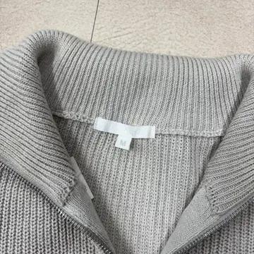 키뮤어 하프넥 풀오버 반집업 니트 4