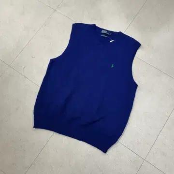 폴로 랄프로렌 블루 포니 니트조끼 2