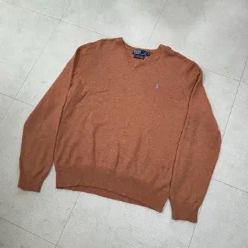 폴로 랄프로렌 램스울 포니 브이넥 니트 2