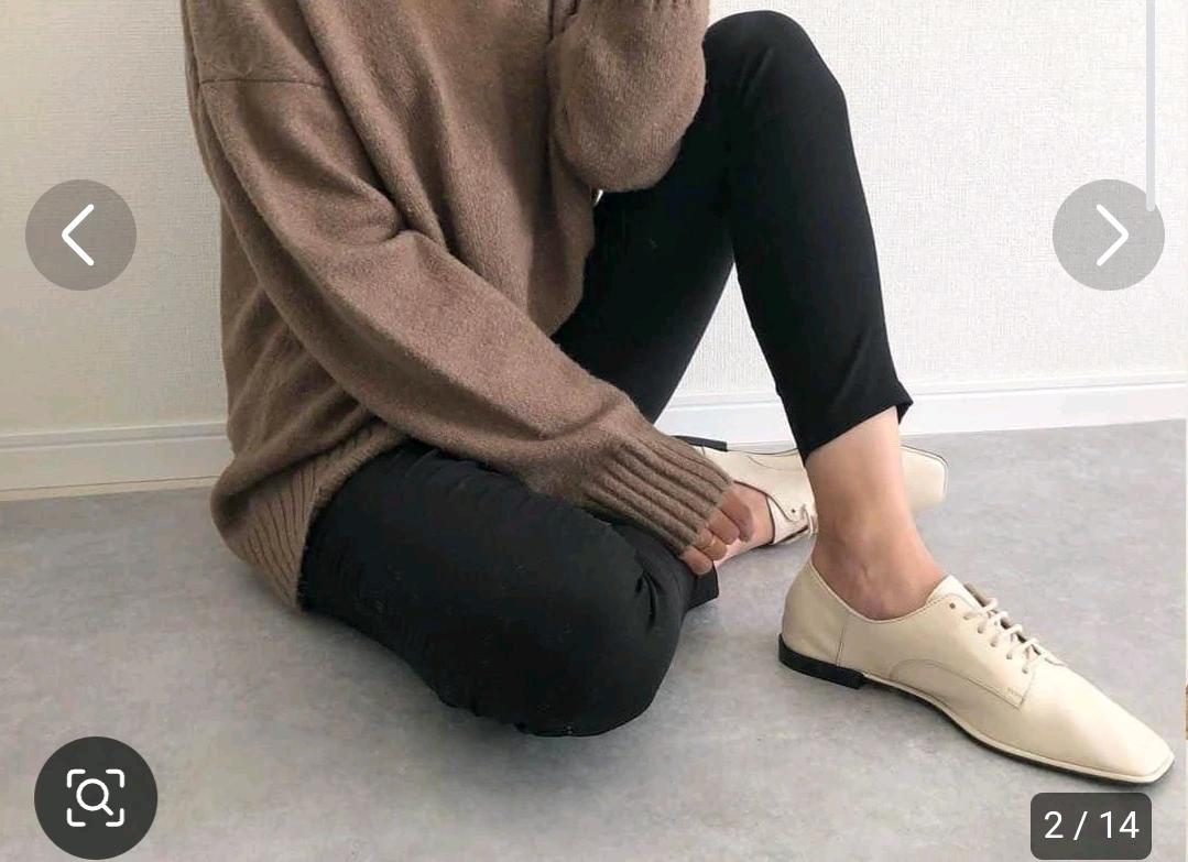 ZARA 스퀘어토 플랫 로퍼 39사이즈 (245-250) 새제품 3