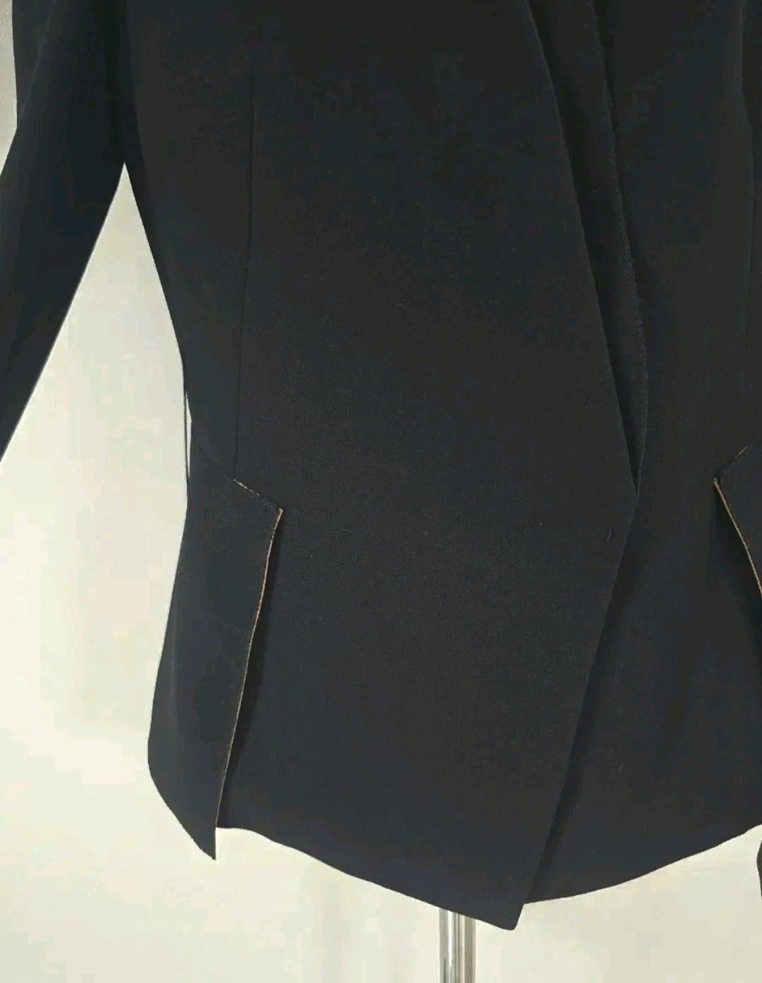 한섬 타임 이중카라 라인 자켓 7