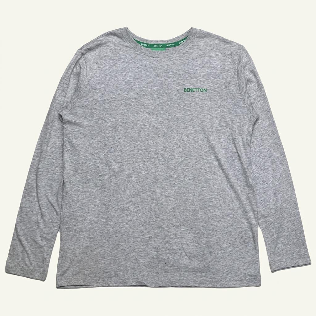 BENETTON 롱슬리브 그레이 M 1