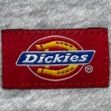 DICKIES  로고 후드티 그레이 M 3