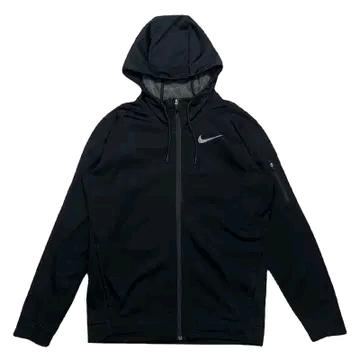 NIKE 플리스 후드집업 블랙 M 2