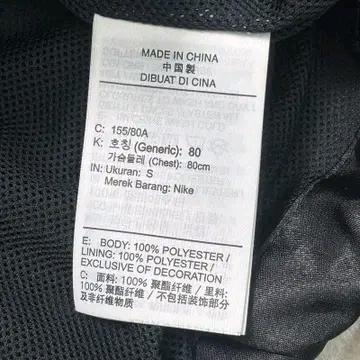 NIKE 크롭 코치 자켓 블랙 S 7