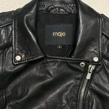 MAJE 양가죽 라이더 자켓 2 5
