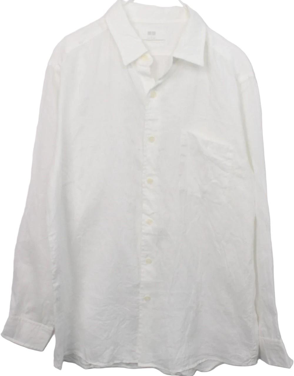 UNIQLO 내추럴 100린넨 베이직 셔츠 2