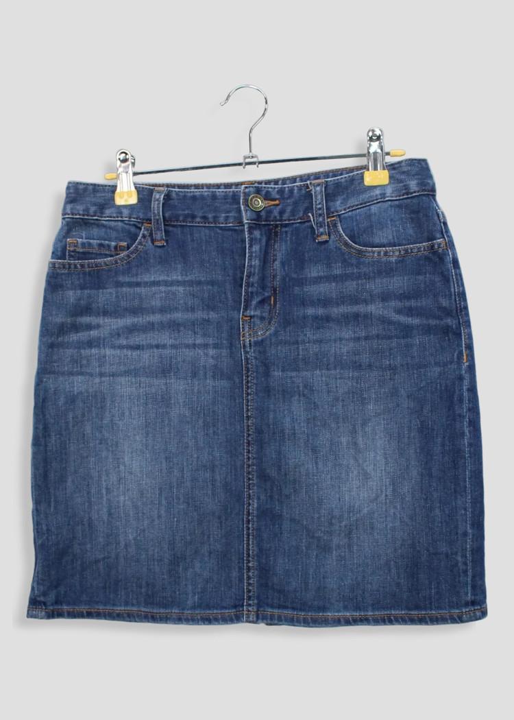 TOMMY HILFIGER 빈티지 무드 데님 H라인 스커트 2