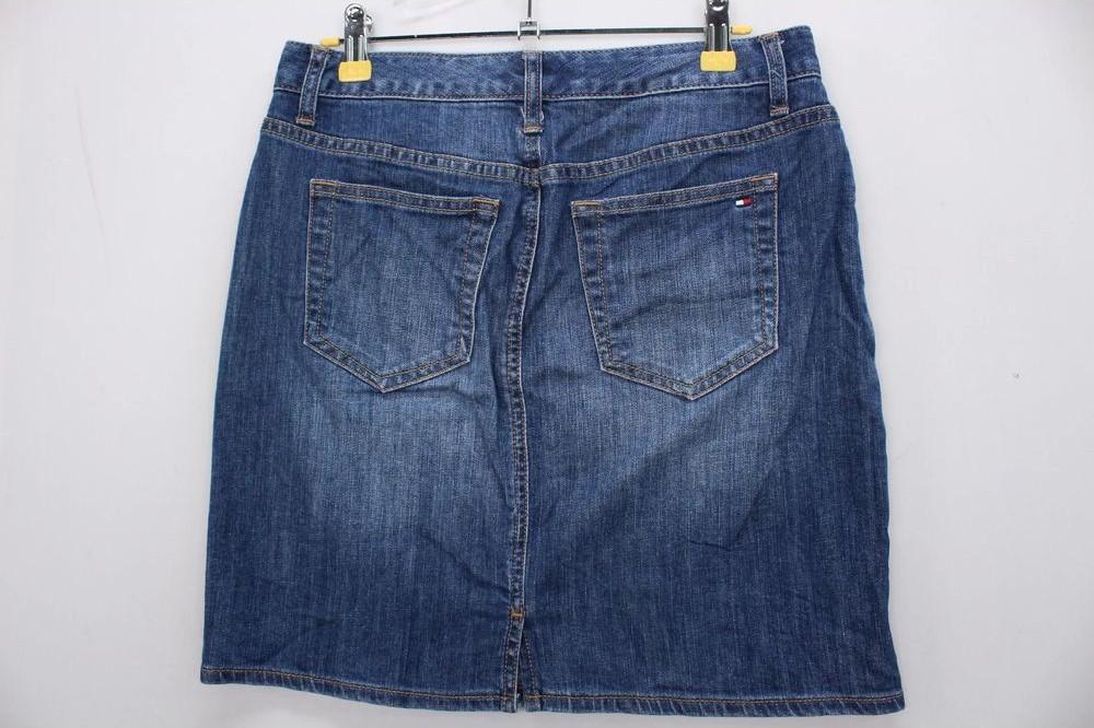 TOMMY HILFIGER 빈티지 무드 데님 H라인 스커트 5