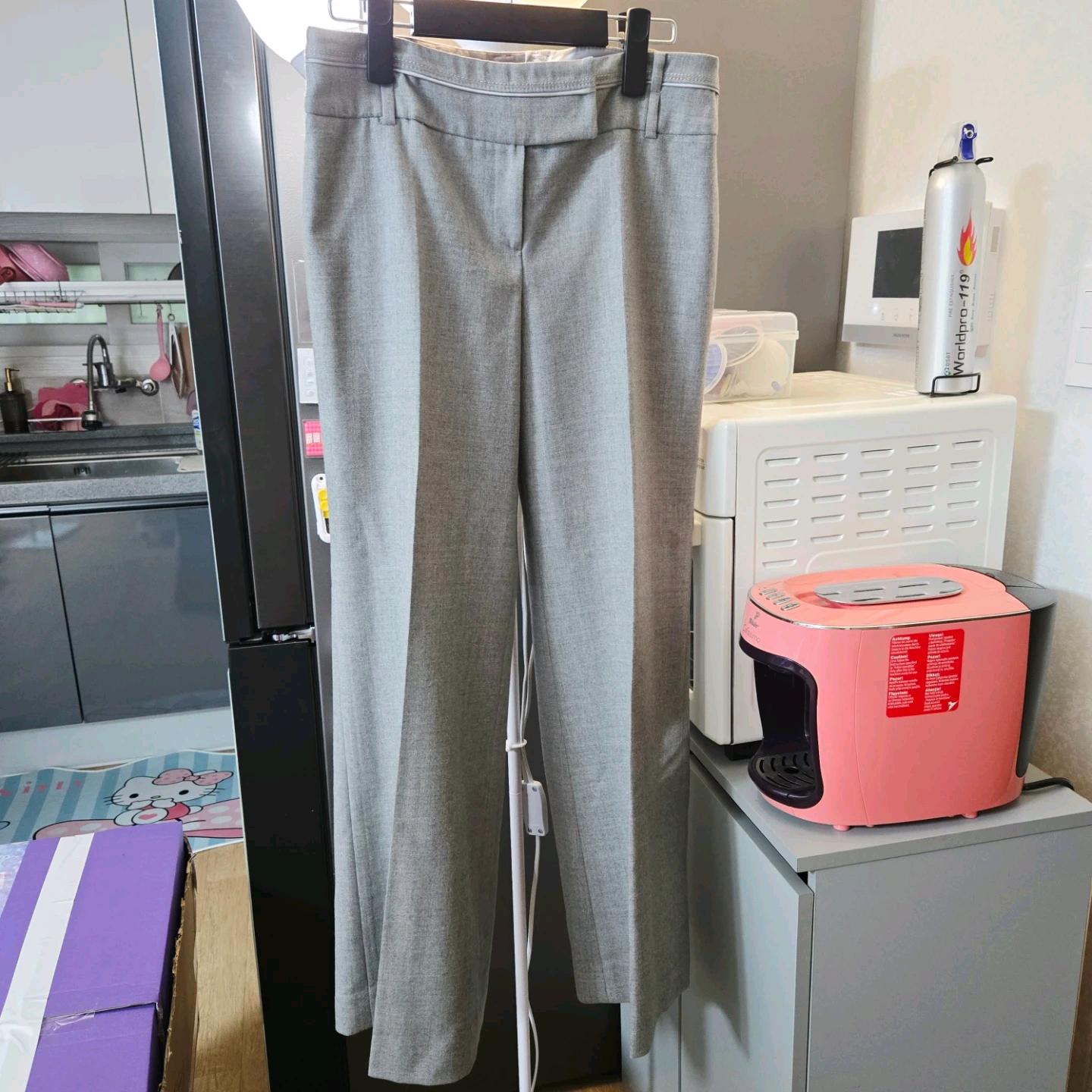 백화점 아니베에프 그레이 정장 팬츠 2