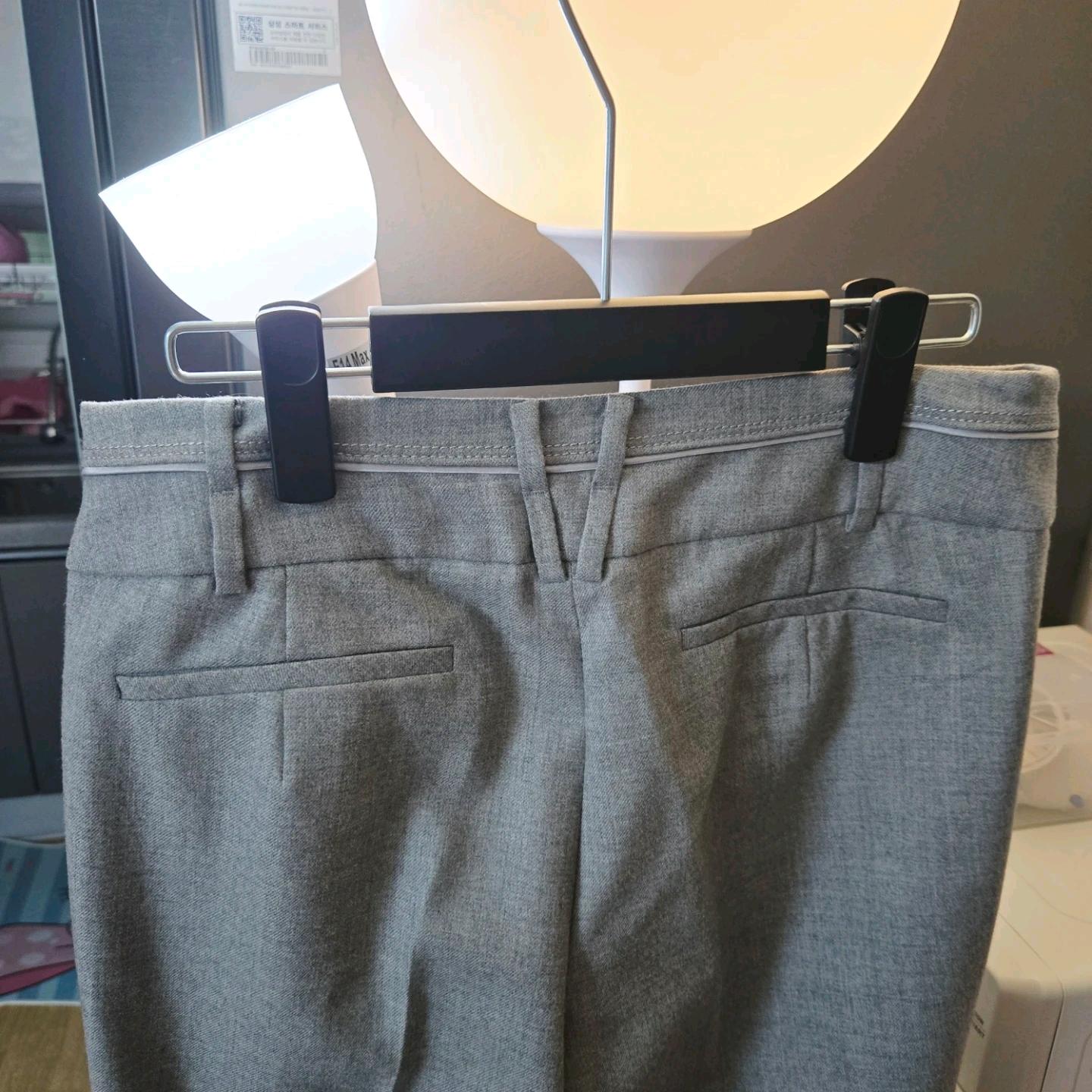 백화점 아니베에프 그레이 정장 팬츠 5