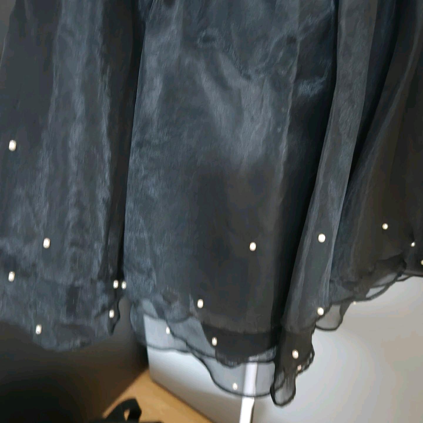 구슬 쉬폰 스커트 4
