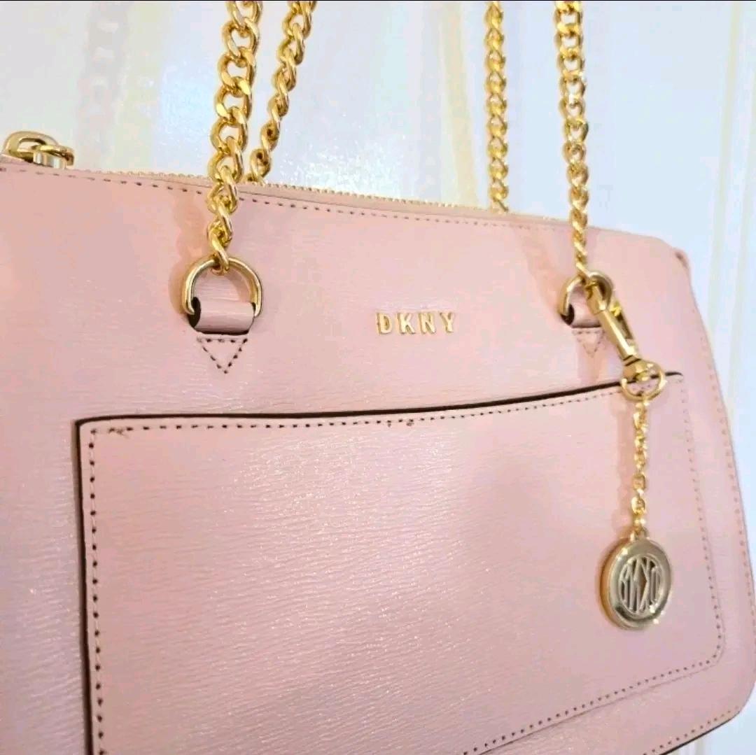 DKNY 핑크 숄더백 5