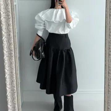 #1023 오픈토 폴드오버 하프부츠 245 무광블랙 4