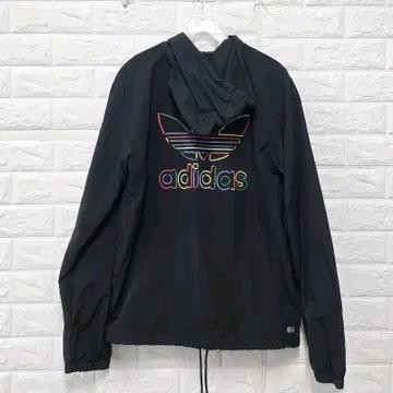 M 아디다스 디즈니 블랙 아노락 바람막이 D18 5