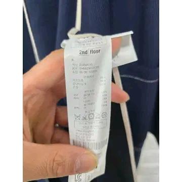 M 한섬 세컨드플로어 롱 자켓 D38 4