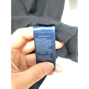 XL 타미힐피거 블랙 반팔 티셔츠 D42 4