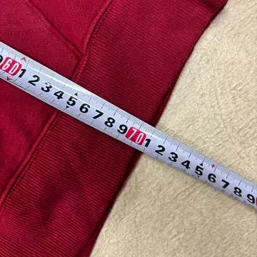 갭 빅로고 레드 후드티 5
