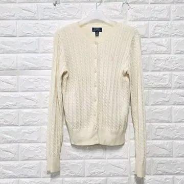 성인S 폴로랄프로렌 아이보리 케이블 가디건 D78 2
