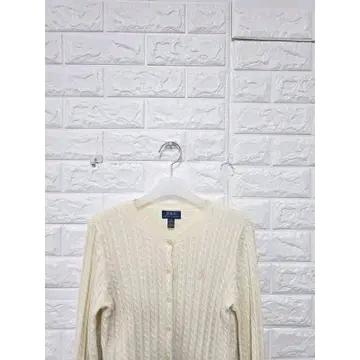 성인S 폴로랄프로렌 아이보리 케이블 가디건 D78 6