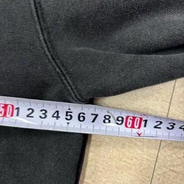 우알롱 스몰로고 블랙 후드집업 6