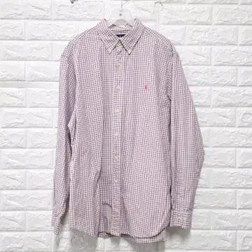 XL 폴로랄프로렌 체크 셔츠 남방 D89 2