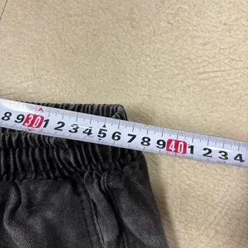 빈티지 흑청 워싱 카고 반바지 6