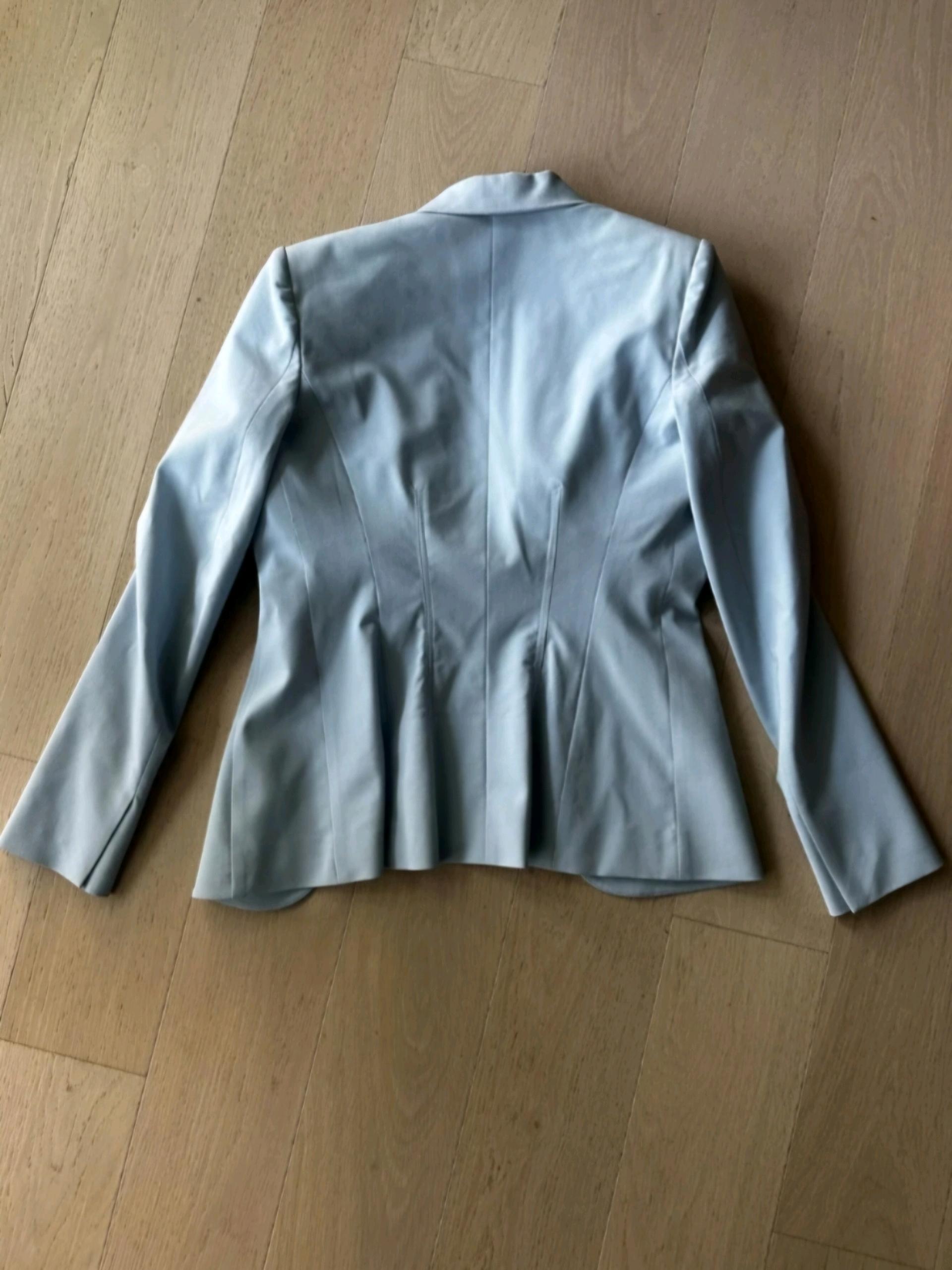 Laperla 라펠라 실크 혼방 코르셋 슬림핏 재킷 스카이블루 7