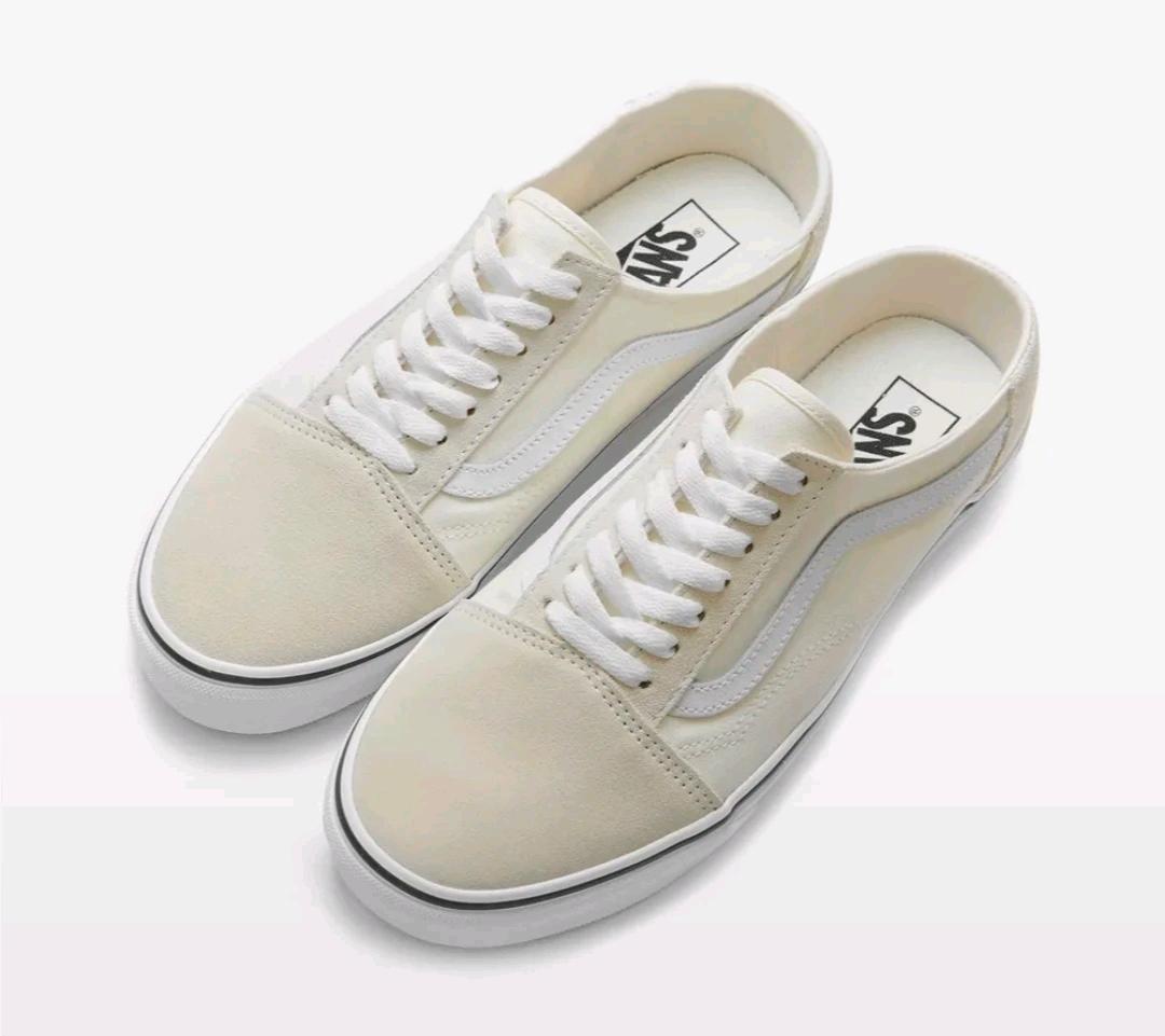 [VANS] 반스 올드 스쿨 뮬 크림 아이보리 3