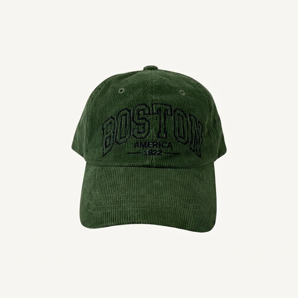 BOSTON 코듀로이 볼캡 그린 (1837) 1