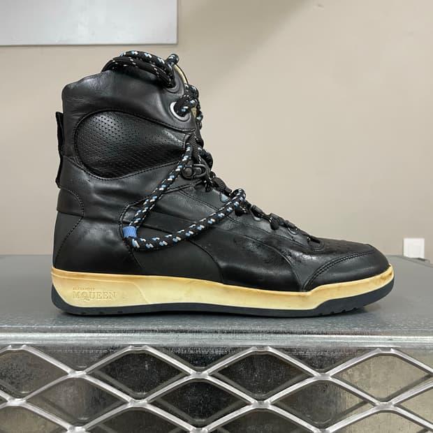 푸마 X 알렉산더 맥퀸 하이탑 블랙 us9 (gr-4178) 5